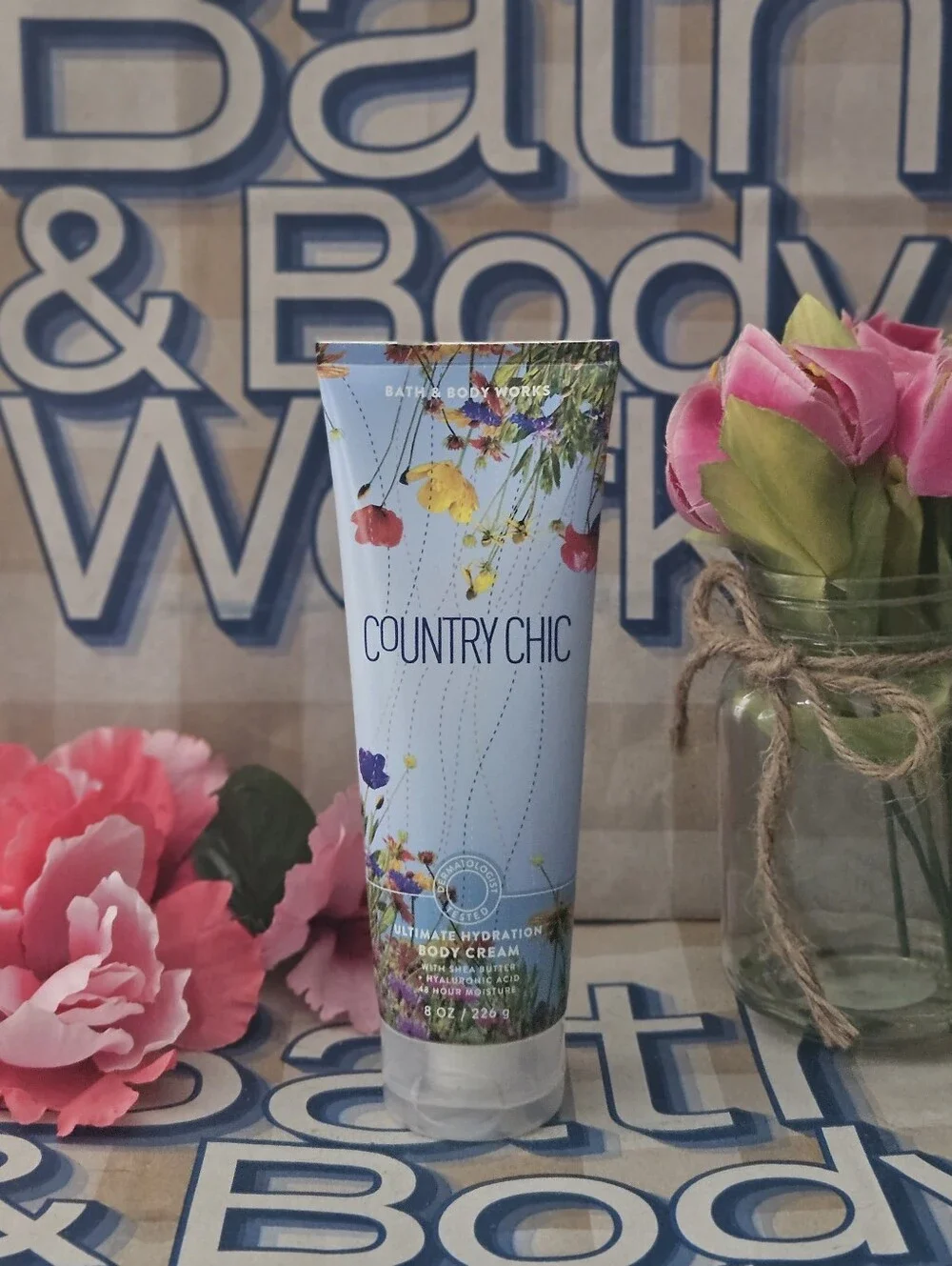 NWT Bath & Body Works Country Chic Body Care Bundle - Blue, Multi